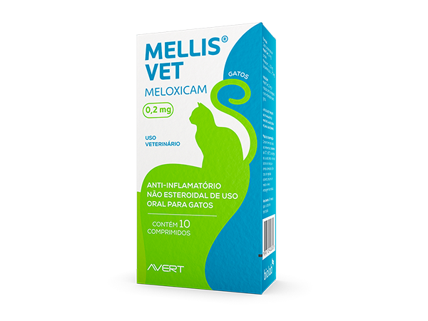 Anti-inflamatório Avert Mellis Vet para Cães 0,2mG