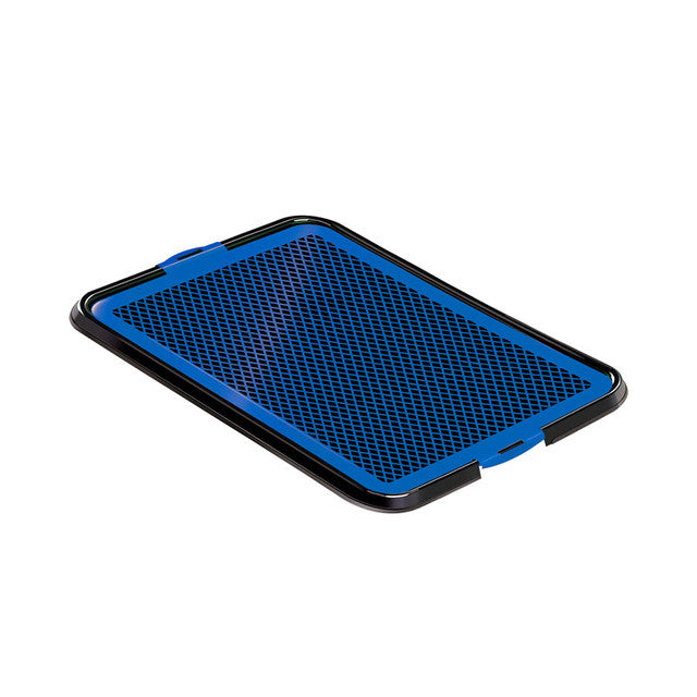 Sanitário Higiênico Furacão Pet para Cães Xixi Fácil Pop Azul