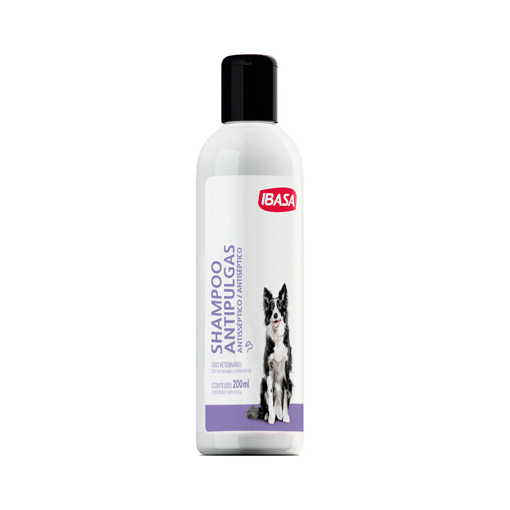 Shampoo Antipulgas Ibasa para Cães 200 mL