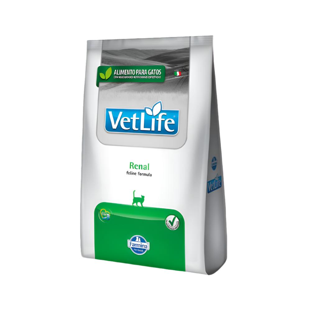 Ração para Gatos Farmina Vet Life Natural Renal para Gatos Adultos