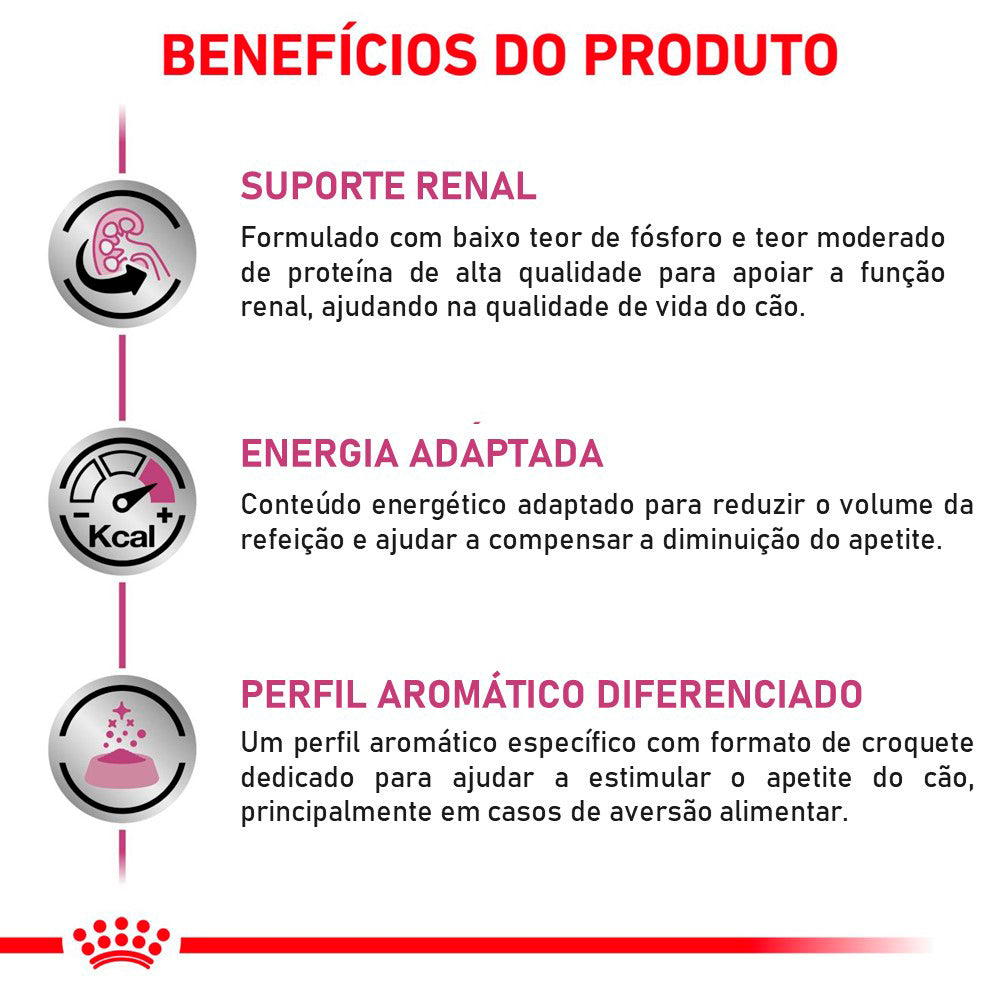 Ração para Cães Royal Canin Renal Small Dog Raças Pequenas
