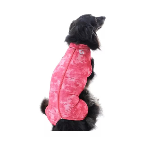 Roupa Cirúrgica Pós Castração Pet Med Regular Dry Light Supreme Rosa para Cães