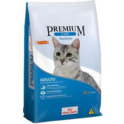 Ração para Gatos Adultos Royal Canin Premium Cat Vitalidade