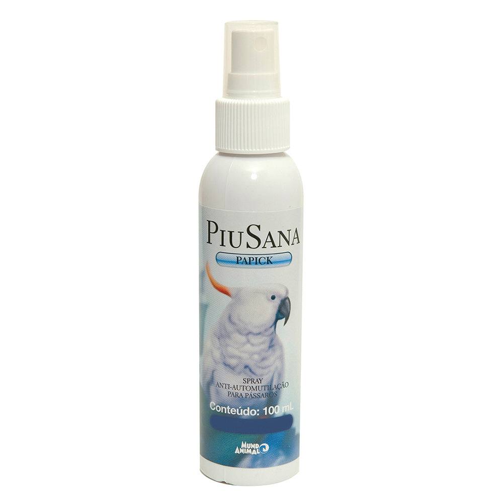 Repelente Piusana Papick Mundo Animal para Pássaros 100 mL