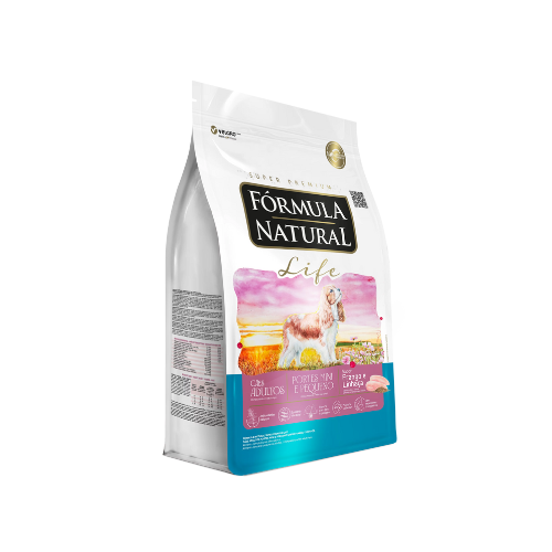 Ração Fórmula Natural Life para Cães Adultos de Portes Mini e Pequeno Sabor Frango
