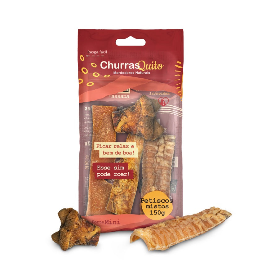 Petiscos Mistos Churrasquito para Cães 150 g