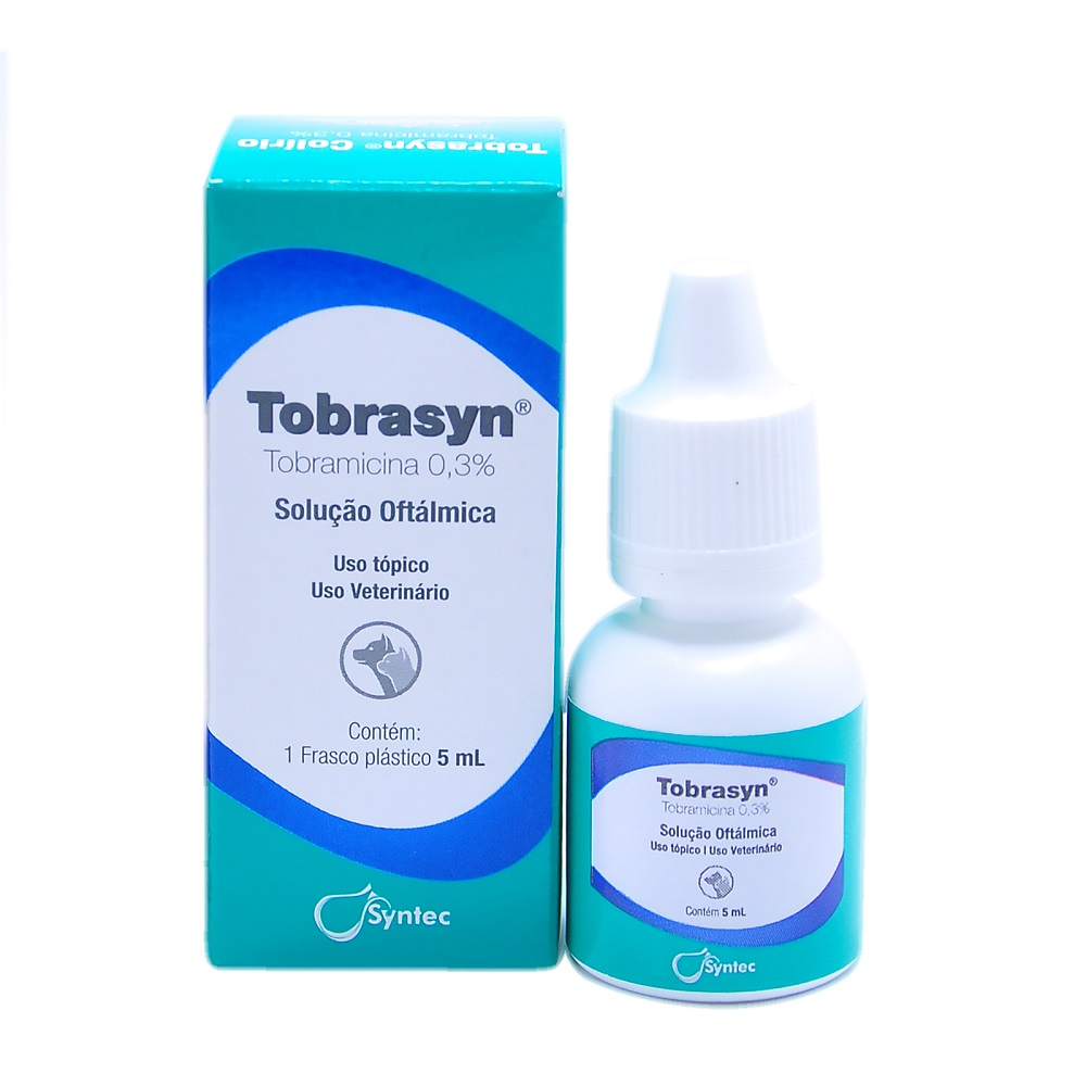 Colírio Syntec Tobrasyn para Cães e Gatos 5 mL