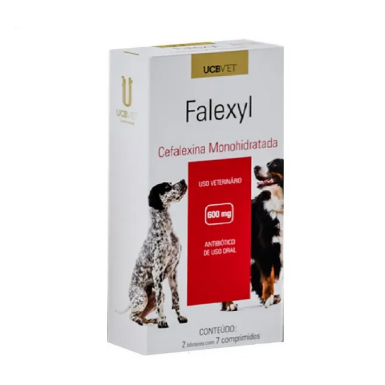 Antibiótico Falexyl Cartucho para Cães