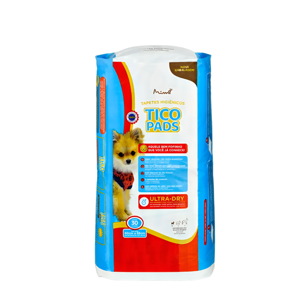 Tapete Higiênico Expet Tico Pads para Cães 60 x 55 cm
