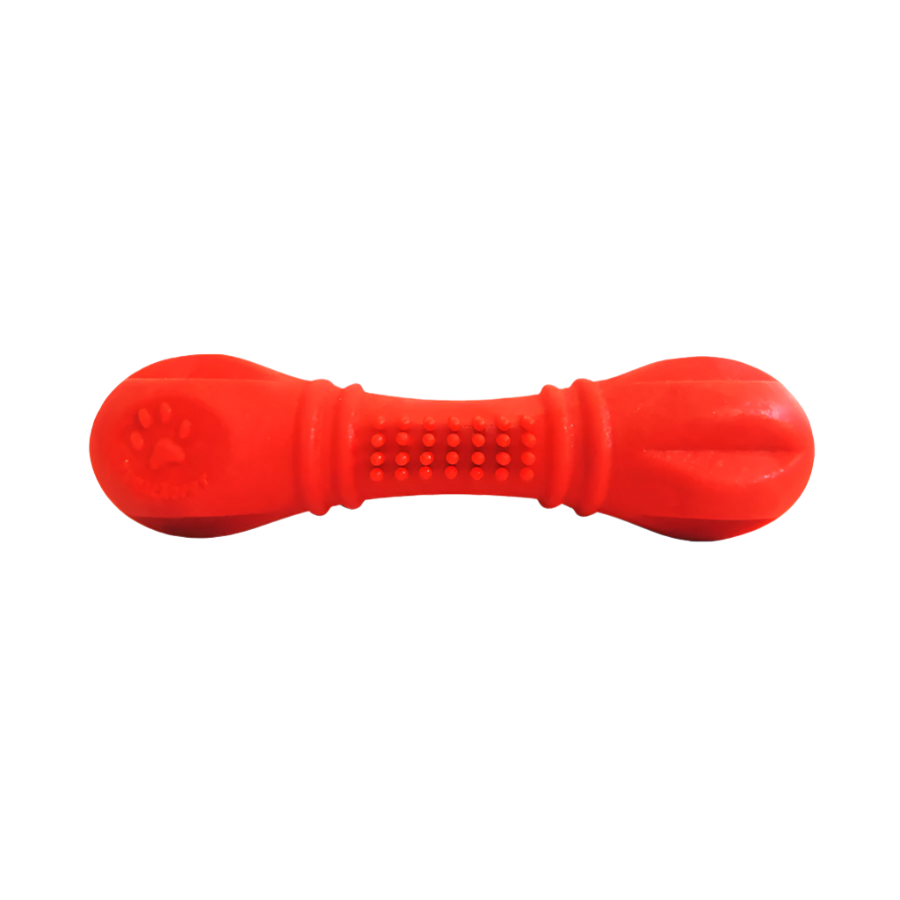 Brinquedo para Cães Furacão Pet Osso Especial Borracha Vermelho
